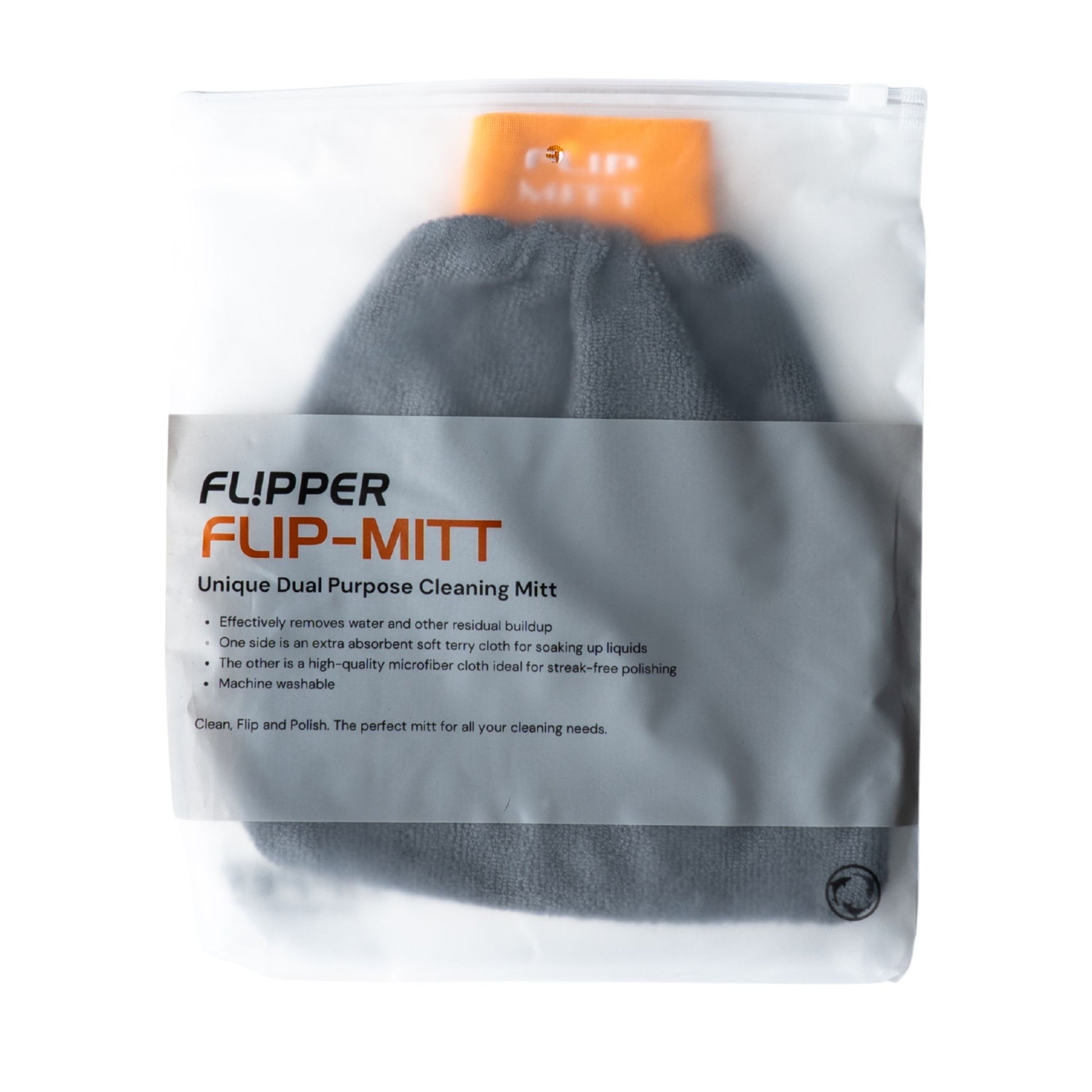 Flipper Cleaner Flip Mitt Dual Purpose Cleaning Mitt 724994195794