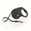 Flexi Classic Nylon Cord Dog Leash Black 16ft MD up to 55lb