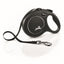 Flexi Classic Nylon Cord Dog Leash Black 26ft LG up to 110lb