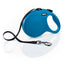 Flexi Classic Nylon Cord Dog Leash Blue 26ft LG up to 110lb