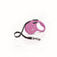 Flexi Classic Nylon Cord Dog Leash Pink 10ft XS up to 26lb