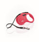 Flexi Classic Nylon Cord Dog Leash Red 16ft SM up to 33lb