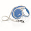 Flexi New Comfort Retractable Tape Dog Leash Blue 26ft LG up to 110lb