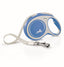 Flexi New Comfort Retractable Tape Dog Leash Blue 26ft LG up to 110lb