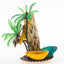 Florida Marine Research Colored Shellfeeder Stand with Palm Tree Multi-Color