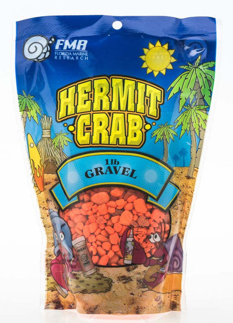 Florida Marine Research Hermit Crab Gravel Assorted 1 lb - Reptile