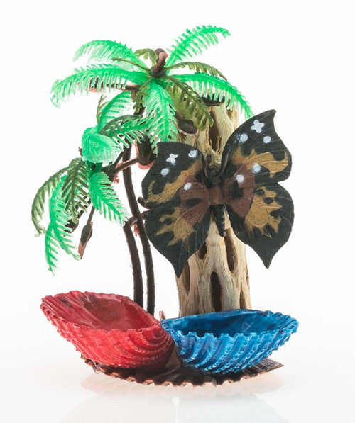 Florida Marine Research Packaged Centerpiece with Food & Water Dish Multi - Color MD - Reptile
