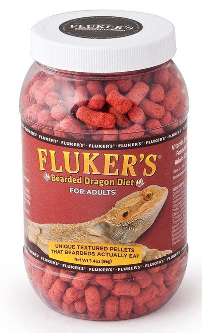 Fluker’s Adult Bearded Dragon Dry Food 3.4 oz - Reptile