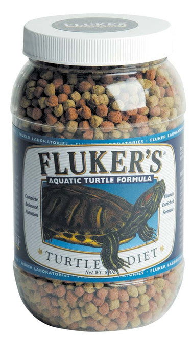 Fluker’s Aquatic Turtle Formula Diet Dry Food 8 oz - Reptile