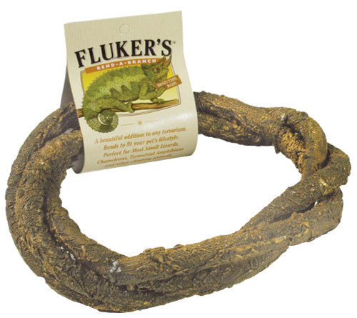Fluker’s Bend - A - Branch for Reptiles Brown 6ft MD - Reptile