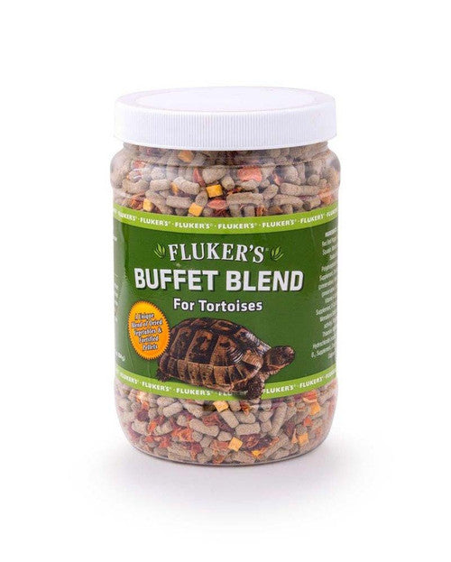 Fluker’s Buffet Blend Tortoise Freeze Dried Food 12.5 oz - Reptile