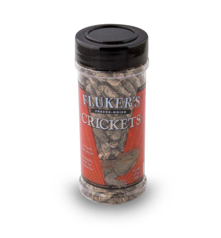 Fluker's Freeze Dried Crickets Reptile Food 1.2 oz