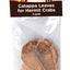 Fluker’s Hermit Crab Catappa Leaves Brown 5 Pack - Reptile