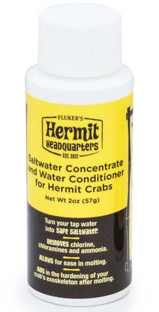 Fluker's Hermit Crab Saltwater Concentrate and Water Conditioner 2 oz