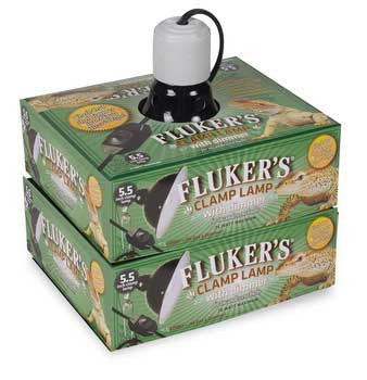 Fluker’s Repta - Clamp Lamp 5.5’ W/Dimmer {L - 1}919161 - Reptile