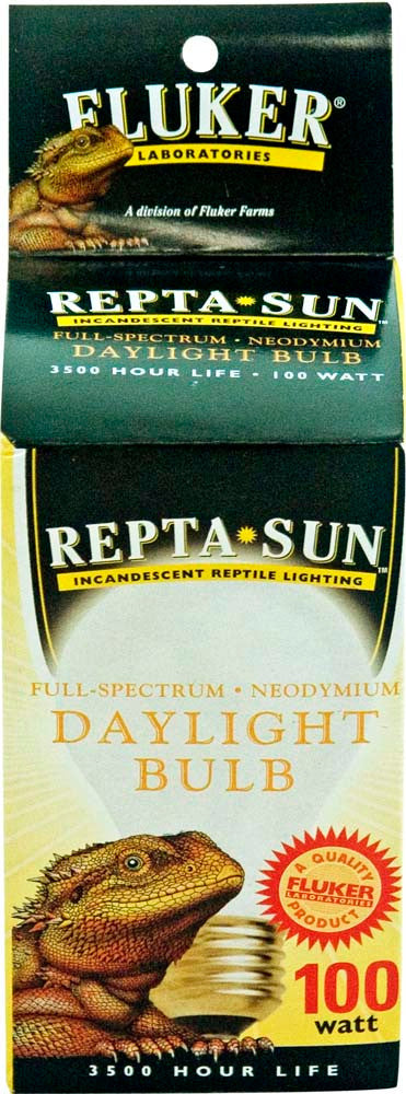 Fluker's Repta-Sun Full-Spectrum Neodymium Daylight Bulb 100 Watts