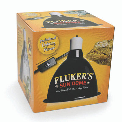 Fluker’s Sun Dome Reptile Lamp Black 10