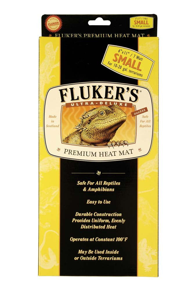Fluker's Ultra-Deluxe Premium Heat Mat for Reptiles 6in X 11in SM