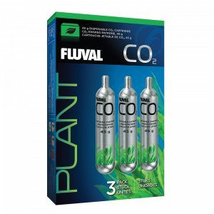 Fluval 1.6oz Co2 Disposable Cartridge 3pk 17556{L + 7} - Aquarium