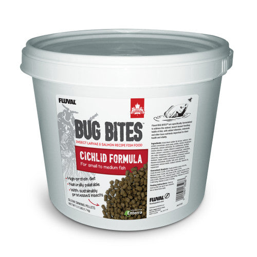 Fluval Bug Bites Cichlid Granules 3.74 lb - Aquarium
