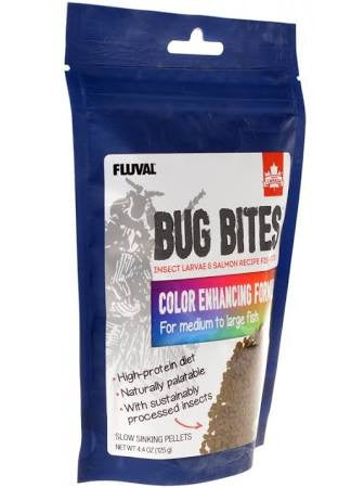 Fluval Bug Bites Color Enhancer 4.4oz A6590{L + 7} - Aquarium