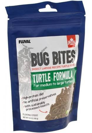 Fluval Bug Bites Turtle Formula 3.5oz A6593{L + 7} - Reptile
