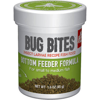 Fluval Bugbites Bottom Feeder Granule Small Medium 1.6oz A6586{L+7} 015561165860