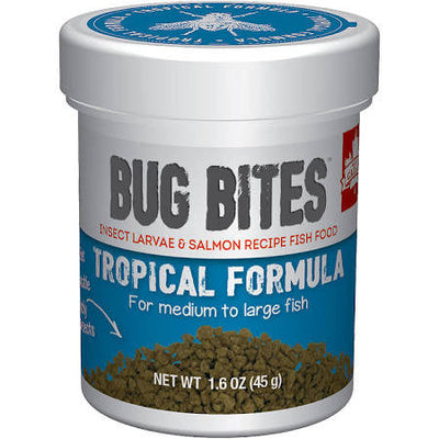 Fluval Bugbites Medium Large Tropical Fish Granules 1.6oz A6578{L+7} {R} 015561165785