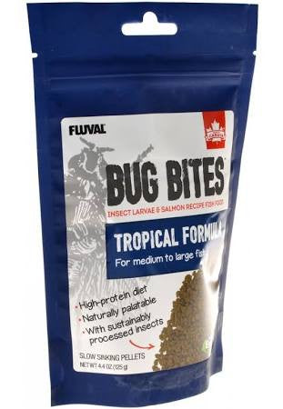 Fluval Bugbites Tropical Fish Granules 4.4oz A6579{L + 7} - Aquarium