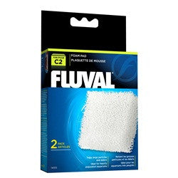 Fluval C2 Foam Pad 2 Pack 14005{L + 7} - Aquarium
