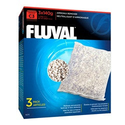 Fluval C3 Ammonia Remover 3 Pack 14015 - Aquarium