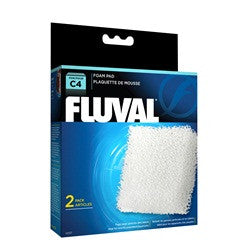 Fluval C4 Foam Pad 2 Pack 14007{L+7} 015561140072