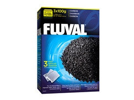 Fluval Carbon 100g (3/pk) A1440{L + 7} - Aquarium