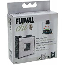Fluval Chi Filter Foam pad Combo Pack A1426{L + 7 } - Aquarium