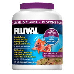 Fluval Cichlid Flakes 2.29oz A6548{L + 7} - Aquarium
