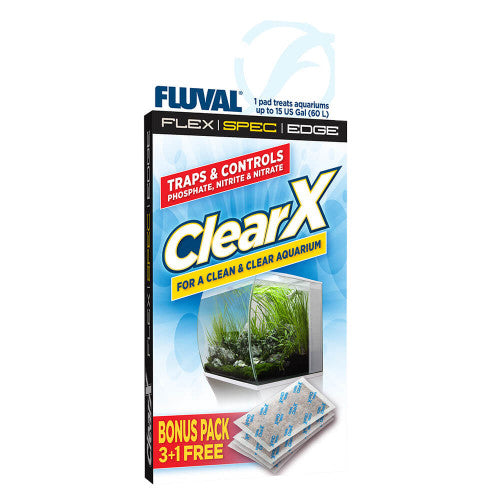 Fluval Clear X Filter Pillow A1336 4 Pack{L + 7}(DD) - Aquarium