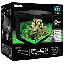 Fluval Flex 57l Aquarium Kit, 15gal Blk 15006 015561150064
