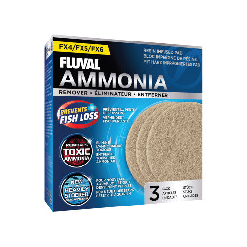 Fluval FX4/FX6 Ammonia Remover Pad 3 pcs - Aquarium