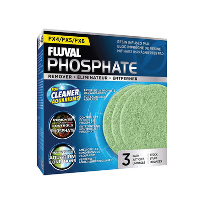 Fluval FX4/FX6 Phosphate Remover Pad, 3 pcs 015561102629