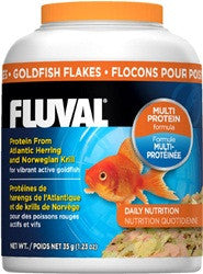 Fluval Goldfish Flakes 1.4oz A6537{L + 7} - Aquarium