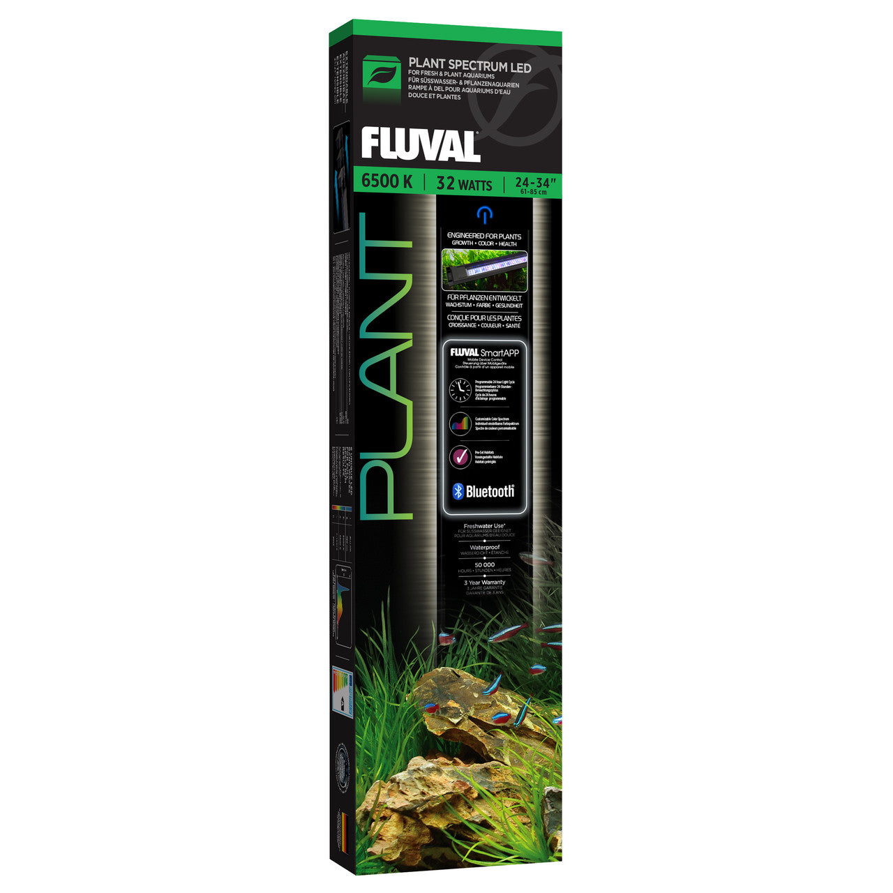 Fluval LED Fresh & Plant 3.0, 32w 24-34" 015561145213