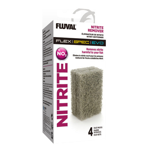Fluval Nitrite Remover for Flex/Spec/EVO 4pk (D) - Aquarium
