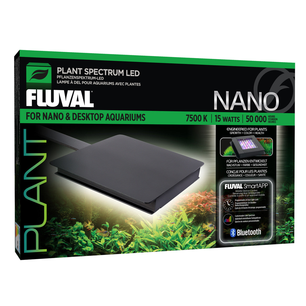 Fluval Plant Nano Fresh Water LED, 15w 015561145398