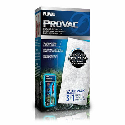 Fluval Provac Replacement Filter Pad 4pk 11078{L + 7} - Aquarium