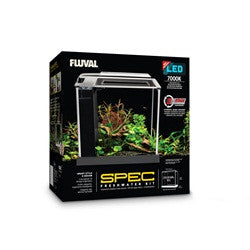 Fluval Spec 2.6gal White 10517 - Aquarium