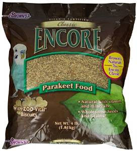 FM Brown’s Encore Classic Keet Food 4lb C=8 {L - 1}423015 - Bird