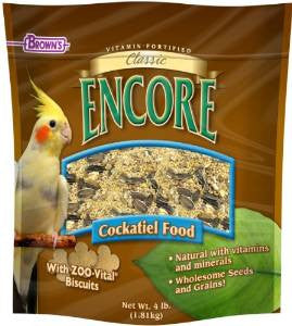 FM Brown's Encore Classic Tiel Food 4lb C=8 {L-1}423013 042934540238