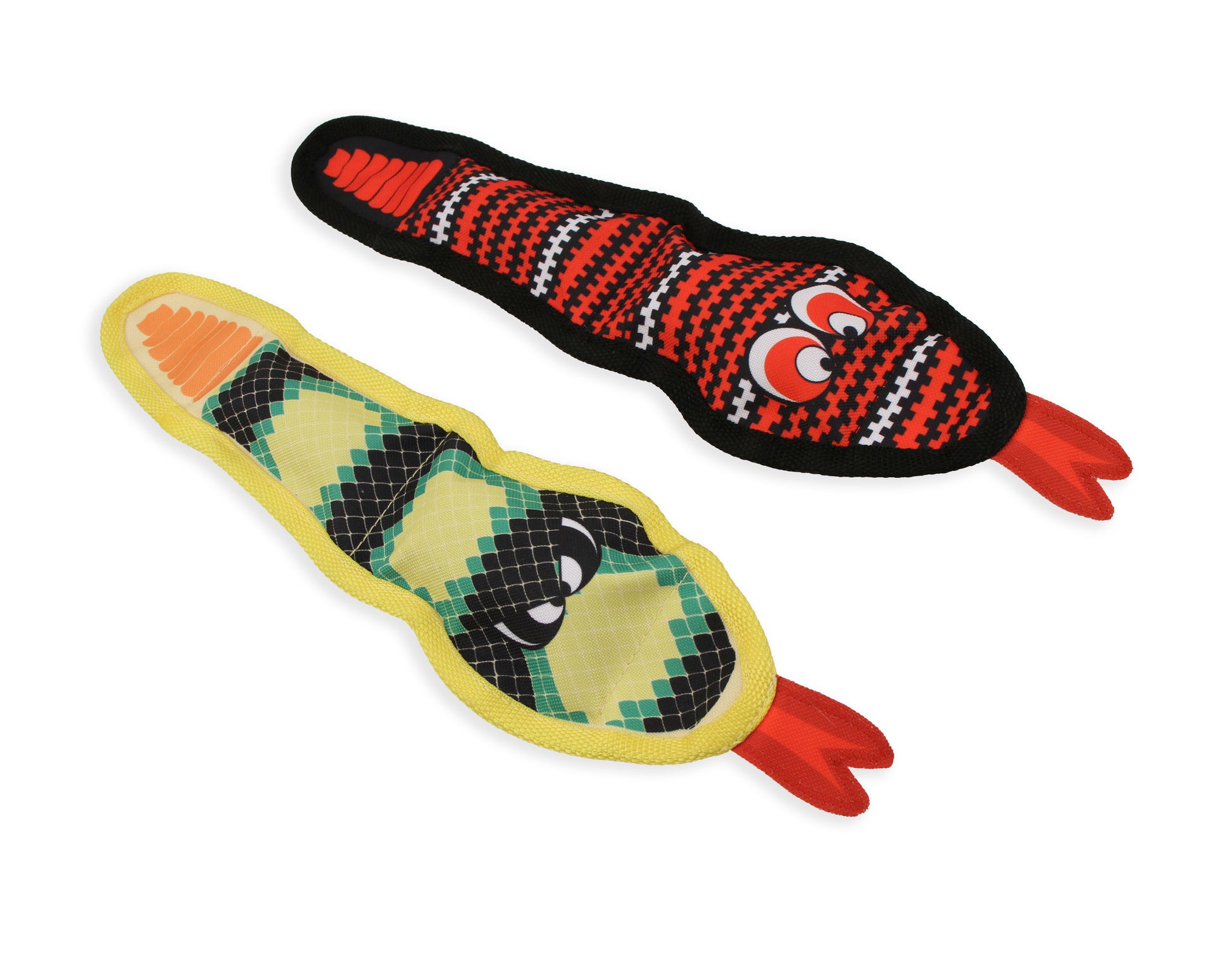 Mammoth Pet Products Squeaky Snake Dog Toy Assorted Color Small, 17 in 746772750001