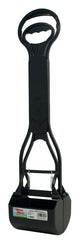 Four Paws Allen’s Spring Action Dog Scooper For Hard Surfaces Black 5.13’ x 5.5’ 24.75’