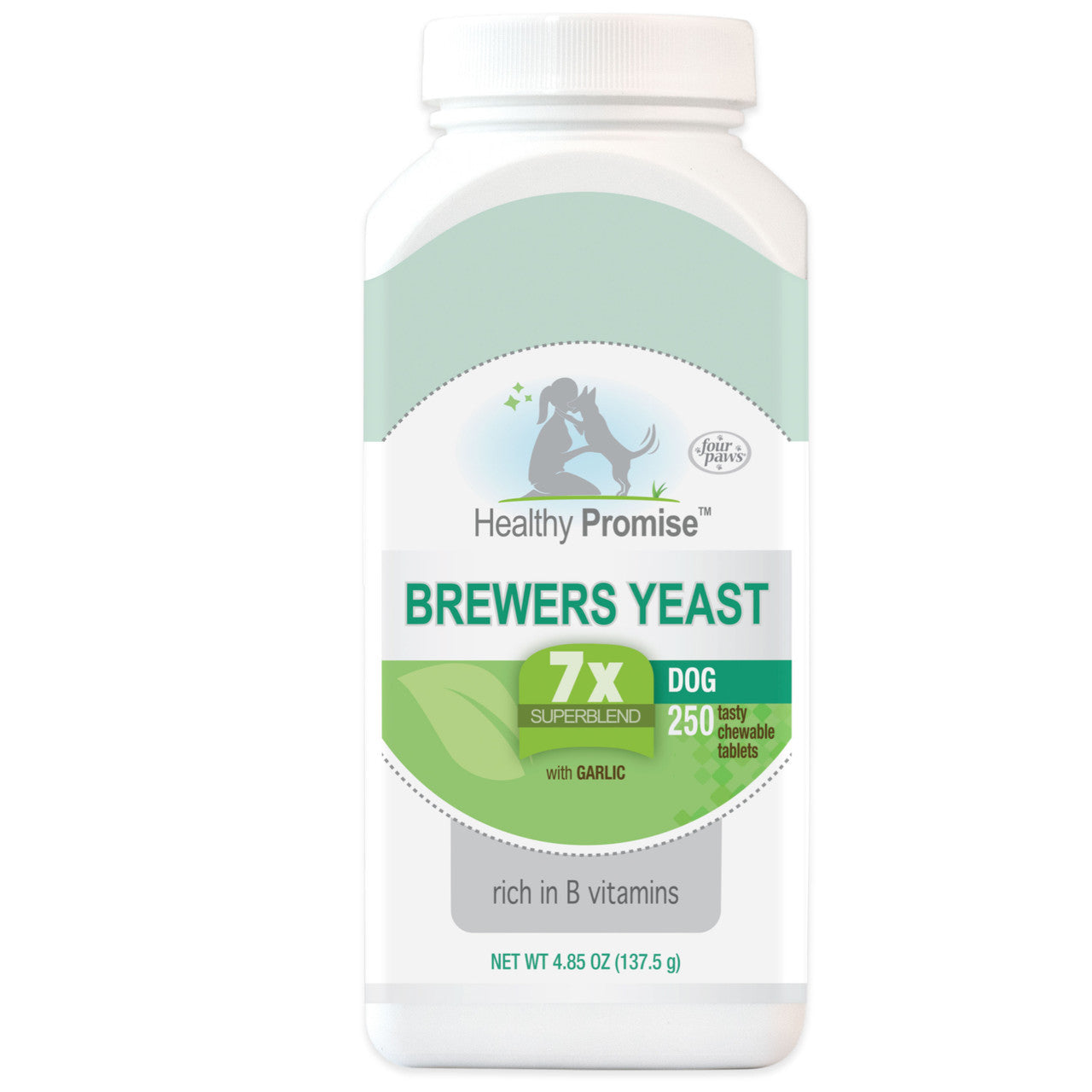 Four Paws Healthy Promise Brewers Yeast for Dogs Immunity 250 Count